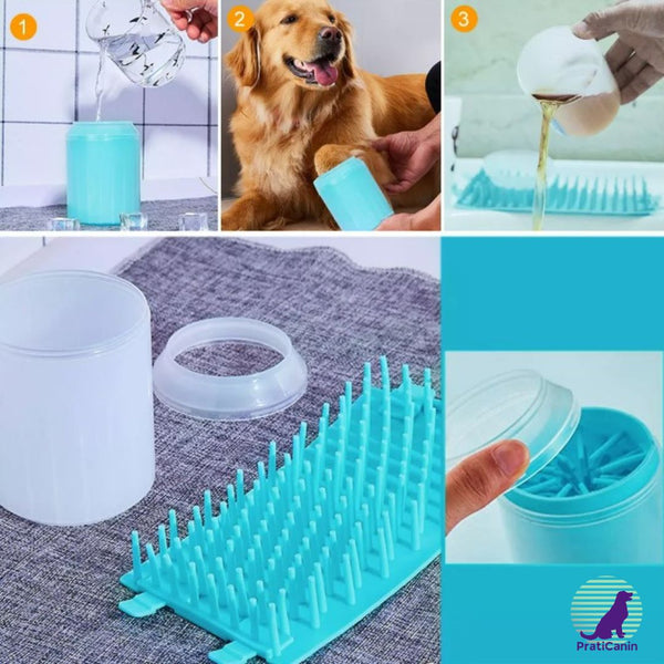Nettoyeur de pattes pour chien 360° | CleanPaw™